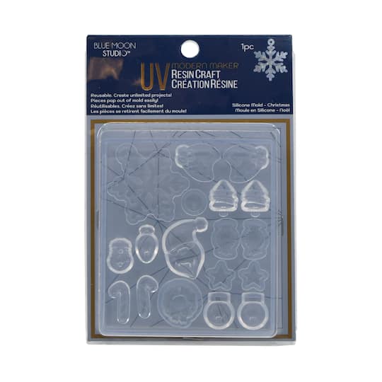 Blue Moon Studio™ UV Resin Craft Christmas Silicone Mold